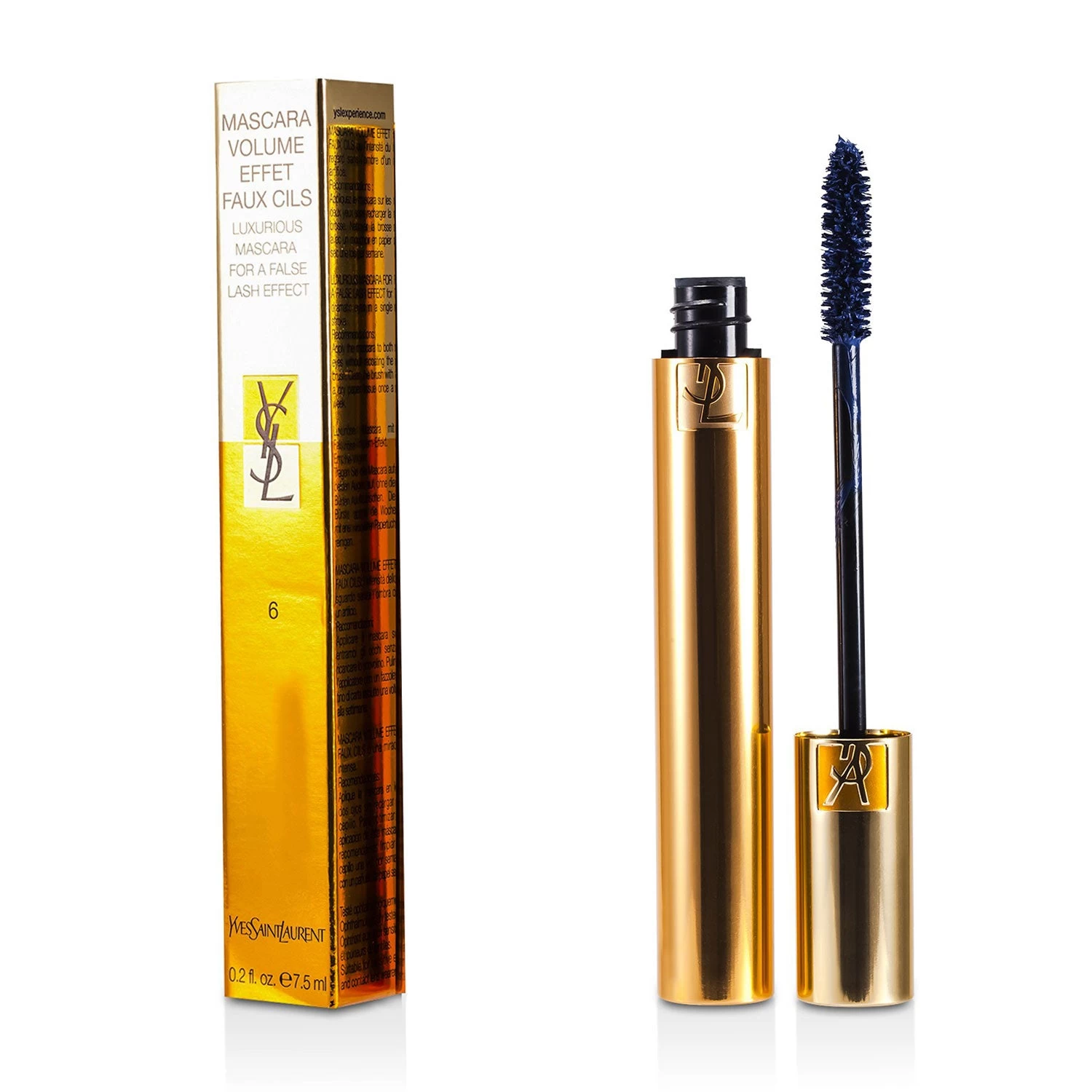 Yves Saint Laurent Mascara Volume Effet Faux Cils (Luxurious Mascara) - # 02 Rich Brown 7.5ml/0.25oz 2 Yves Saint Laurent Mascara Volume Effet Faux Cils (Luxurious Mascara) - # 02 Rich Brown 7.5ml/0.25oz - Image 2