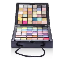 Cameleon MakeUp Kit 398: (72x Eyeshadow, 2x Powder, 3x Blush, 8x Lipgloss, 1x Mini Mascara, 6x Applicator) -High Quality Cosmetics 14723768514 2