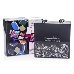 Cameleon MakeUp Kit 398: (72x Eyeshadow, 2x Powder, 3x Blush, 8x Lipgloss, 1x Mini Mascara, 6x Applicator)