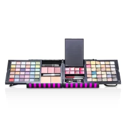 Cameleon MakeUp Kit 398: (72x Eyeshadow, 2x Powder, 3x Blush, 8x Lipgloss, 1x Mini Mascara, 6x Applicator) -High Quality Cosmetics 14723768514 3