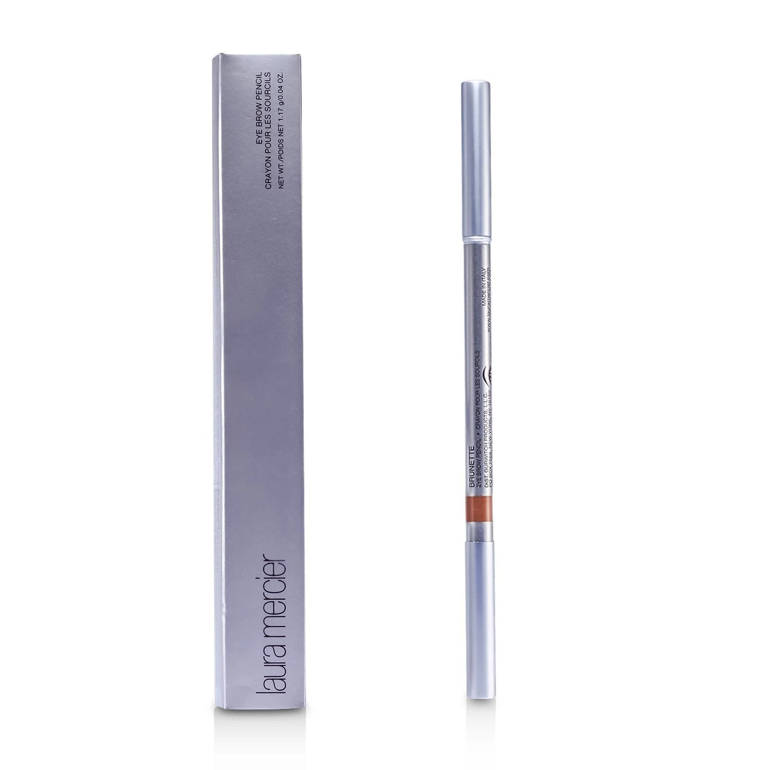Laura Mercier Eye Brow Pencil With Groomer Brush - # Warm Brunette (Box Slightly Damaged) 1.17g/0.04oz 8 Laura Mercier Eye Brow Pencil With Groomer Brush - # Warm Brunette (Box Slightly Damaged) 1.17g/0.04oz - Image 8