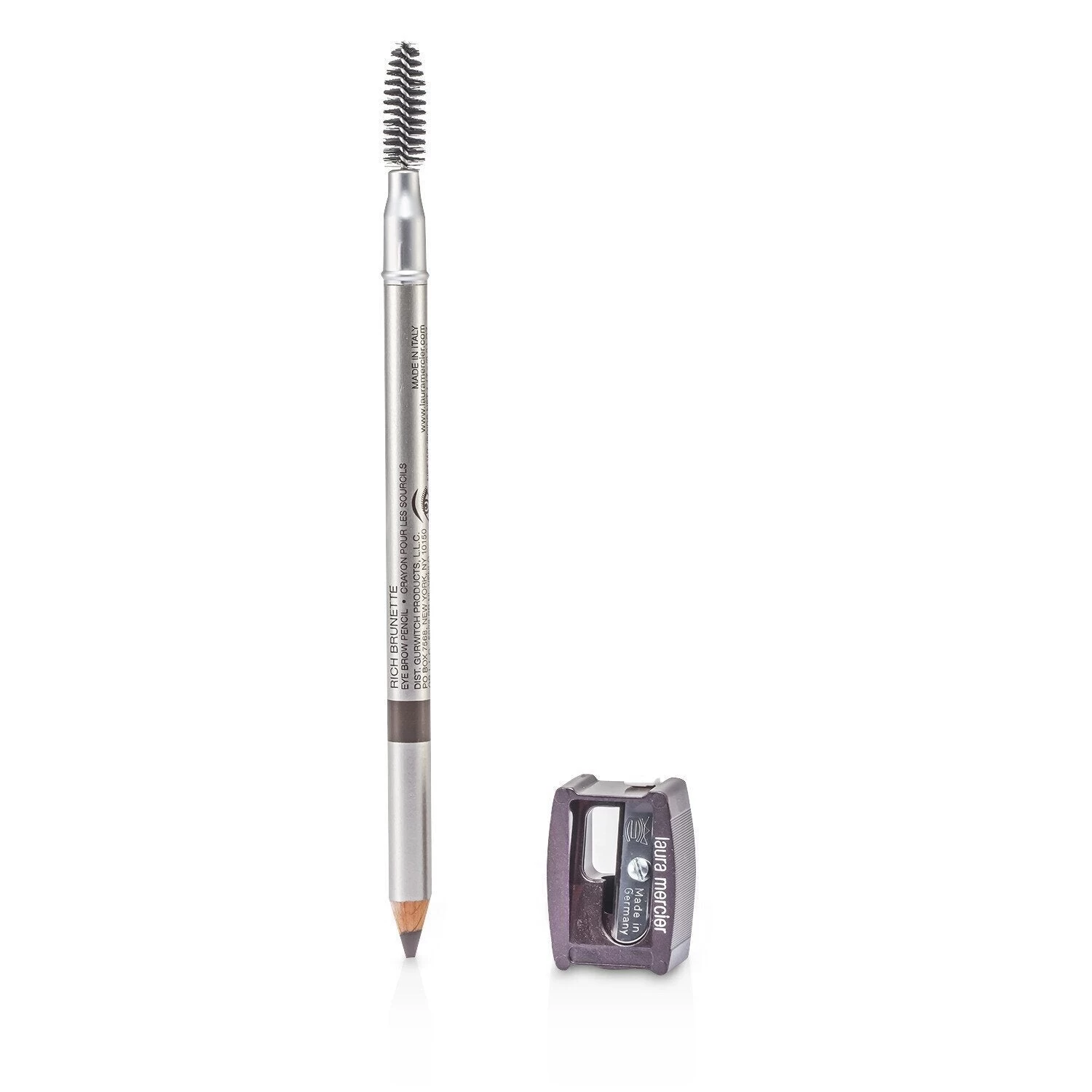 Laura Mercier Eye Brow Pencil With Groomer Brush - # Warm Brunette (Box Slightly Damaged) 1.17g/0.04oz 13 Laura Mercier Eye Brow Pencil With Groomer Brush - # Warm Brunette (Box Slightly Damaged) 1.17g/0.04oz - Image 13