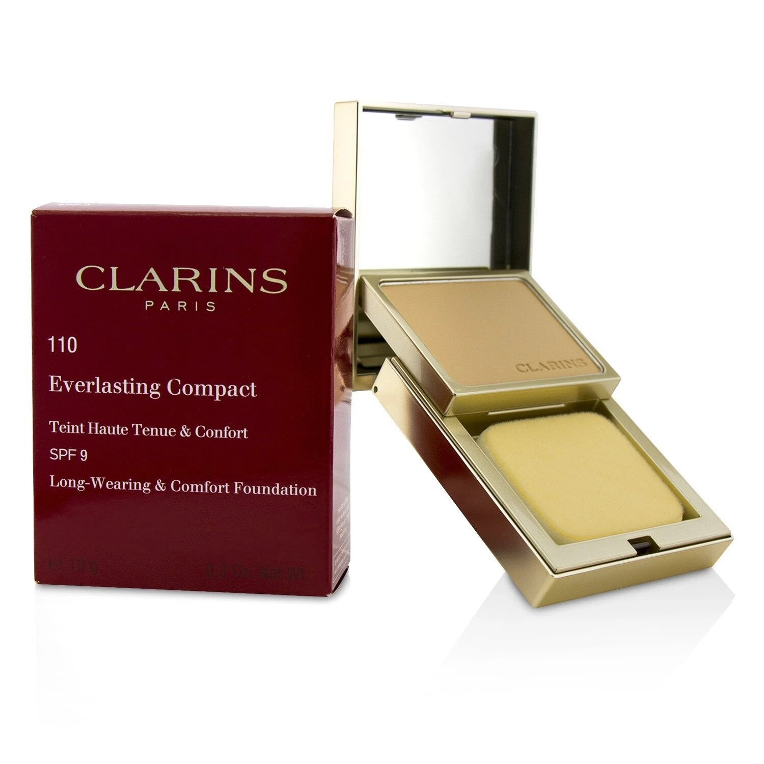 Clarins Everlasting Compact Foundation SPF 9 - # 112 Amber 10g/0.3oz 11 Clarins Everlasting Compact Foundation SPF 9 - # 112 Amber 10g/0.3oz - Image 11