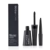 LashFood BrowFood Aqua Brow Powder + Pencil Duo - # Charcoal