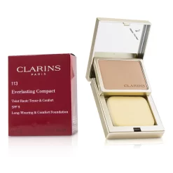 Clarins Everlasting Compact Foundation SPF 9 - # 105 Nude 10g/0.3oz -High Quality Cosmetics 23041380302