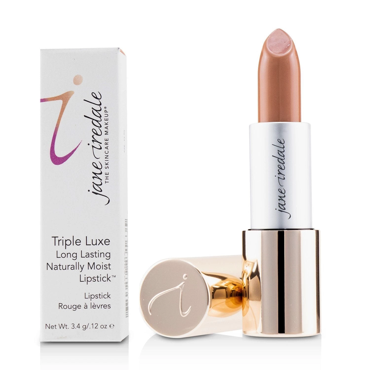 Jane Iredale Triple Luxe Long Lasting Naturally Moist Lipstick - # Megan (Strawberry Red) 3.4g/0.12oz 15 Jane Iredale Triple Luxe Long Lasting Naturally Moist Lipstick - # Megan (Strawberry Red) 3.4g/0.12oz - Image 15