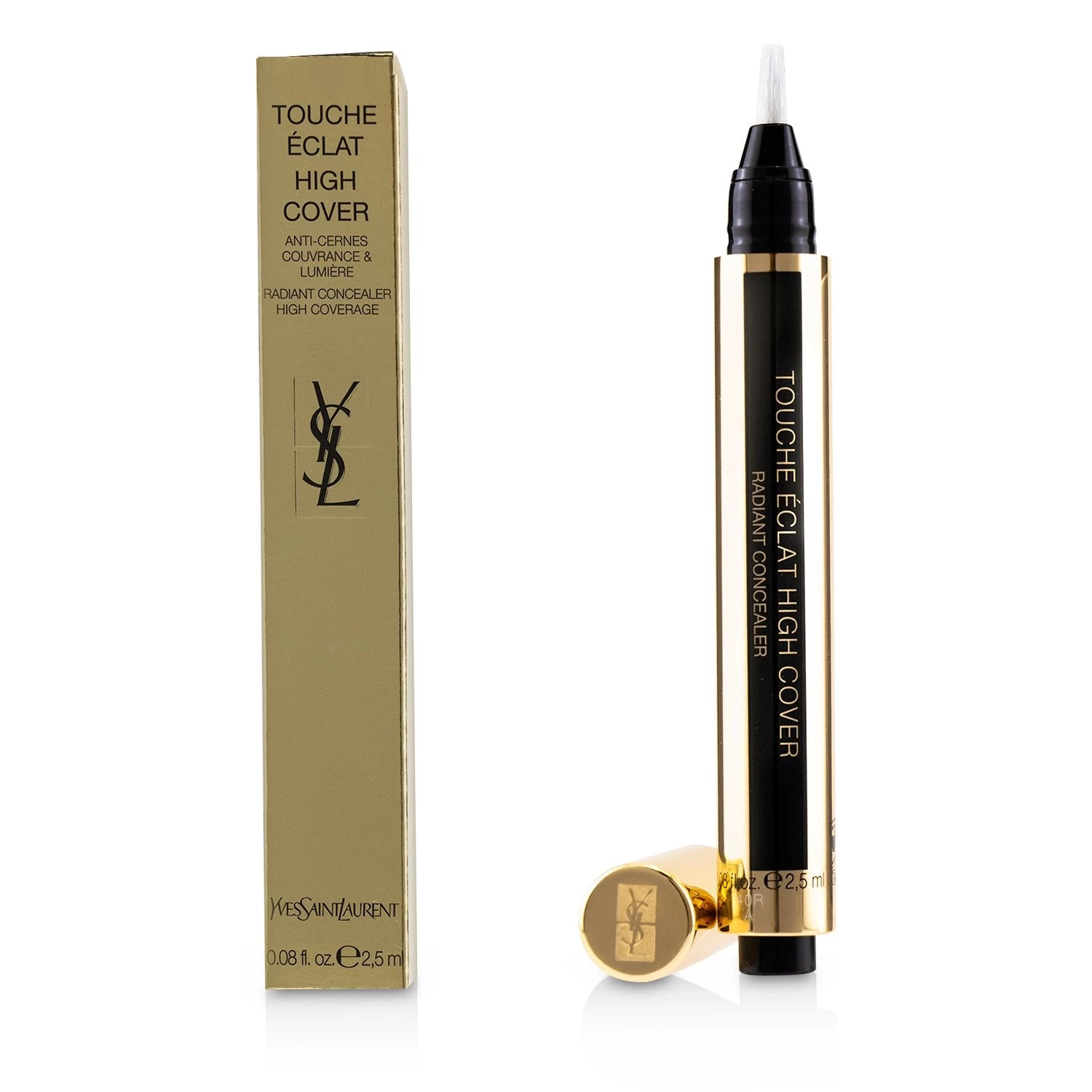 Yves Saint Laurent Touche Eclat High Cover Radiant Concealer - # 4 Sand 2.5ml/0.08oz 6 Yves Saint Laurent Touche Eclat High Cover Radiant Concealer - # 4 Sand 2.5ml/0.08oz - Image 6