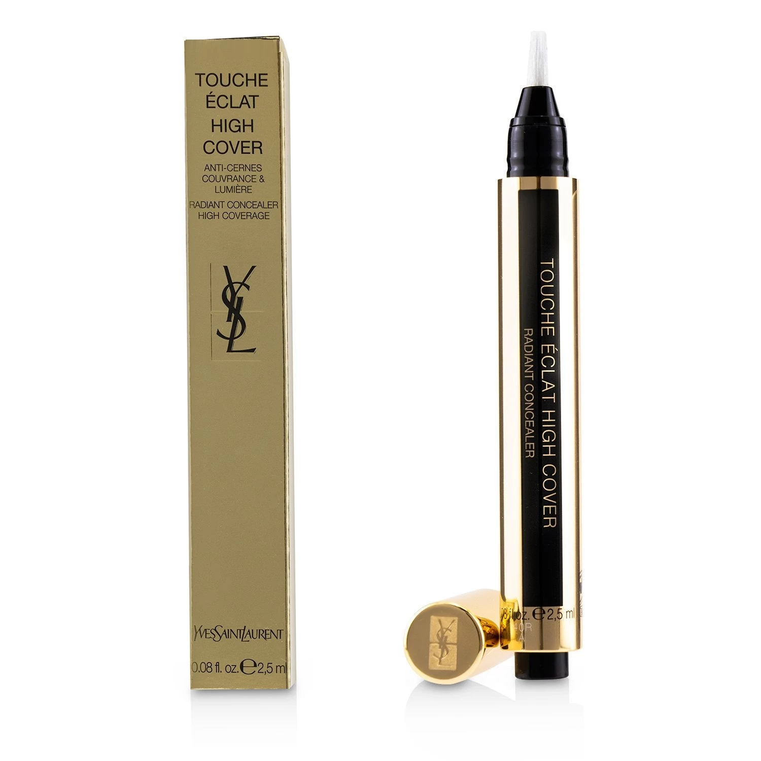 Yves Saint Laurent Touche Eclat High Cover Radiant Concealer - # 4 Sand 2.5ml/0.08oz 12 Yves Saint Laurent Touche Eclat High Cover Radiant Concealer - # 4 Sand 2.5ml/0.08oz - Image 12