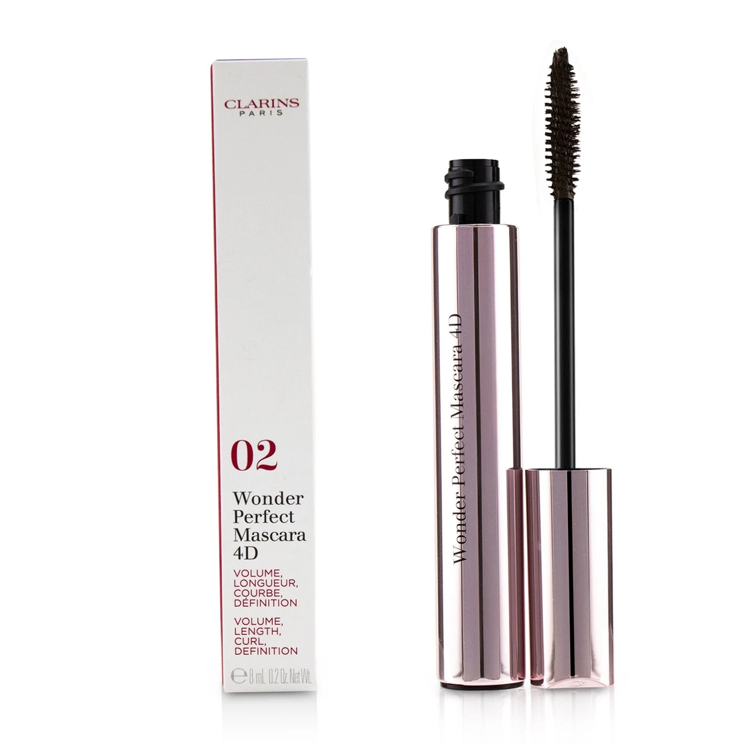Clarins Wonder Perfect Mascara 4D - # 01 Perfect Black 8ml/0.2oz 5 Clarins Wonder Perfect Mascara 4D - # 01 Perfect Black 8ml/0.2oz - Image 5