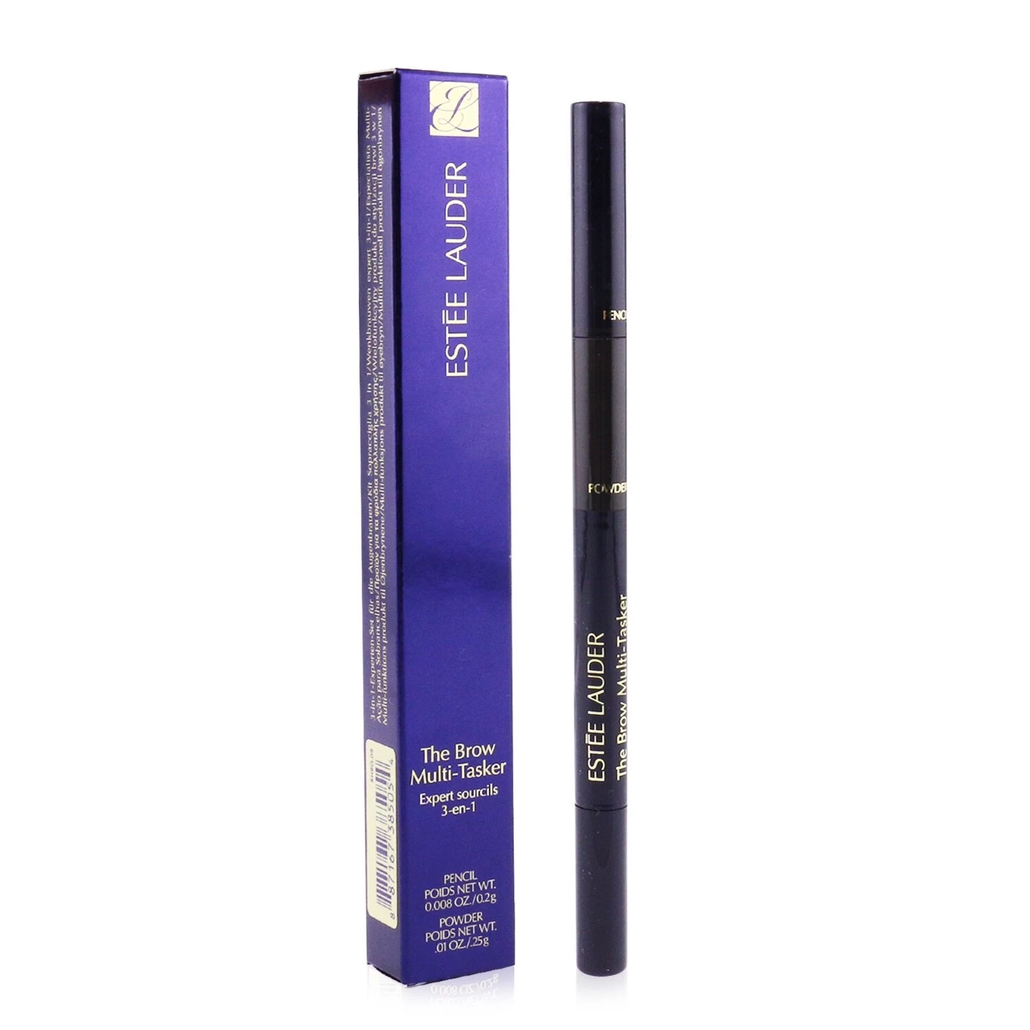 Estee Lauder The Brow MultiTasker 3 In 1 (Brow Pencil, Powder And Brush) - # 05 Black 0.45g/0.018oz 17 Estee Lauder The Brow MultiTasker 3 In 1 (Brow Pencil, Powder And Brush) - # 05 Black 0.45g/0.018oz - Image 17
