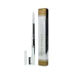 PUR (PurMinerals) Arch Nemesis 4 In 1 Dual Ended Brow Pencil - # Dark 0.4g/0.01oz -High Quality Cosmetics 24648181202 3