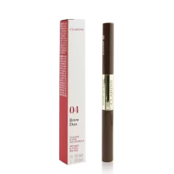 Clarins Brow Duo (1x Brow Pencil, 1x Tinted Mascara) - # 04 Medium Brown 2.8g/0.09oz -High Quality Cosmetics 26029480302 1 7ac3b6af a26b 45ed a14e 895f6833c12c