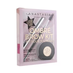 Anastasia Beverly Hills Ombre Brow Kit (Brow Powder Duo + Mini Clear Brow Gel + Brush 7B) - # Ebony 3pcs -High Quality Cosmetics 26073968814 1 980855ad adcb 4c2f 98f7 c0f8431b3f1c