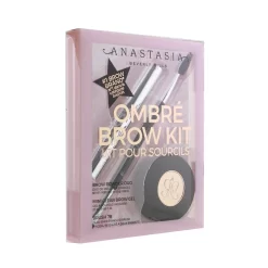 Anastasia Beverly Hills Ombre Brow Kit (Brow Powder Duo + Mini Clear Brow Gel + Brush 7B) - # Soft Brown 3pcs -High Quality Cosmetics 26074168814 1 d58395b9 9cce 4c7b bf08 4bf849b465e0