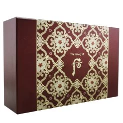 Whoo (The History Of Whoo) Jinyulhyang Essential Revitalizing Set: Balancer (150ml+20ml) + Emulsion (110ml+20ml) + Cream 30ml + Cleansing Foam 13ml + Mi Luxury Lip Rouge - # No.25 Rosy Coral 7pcs -High Quality Cosmetics 26638551314 2