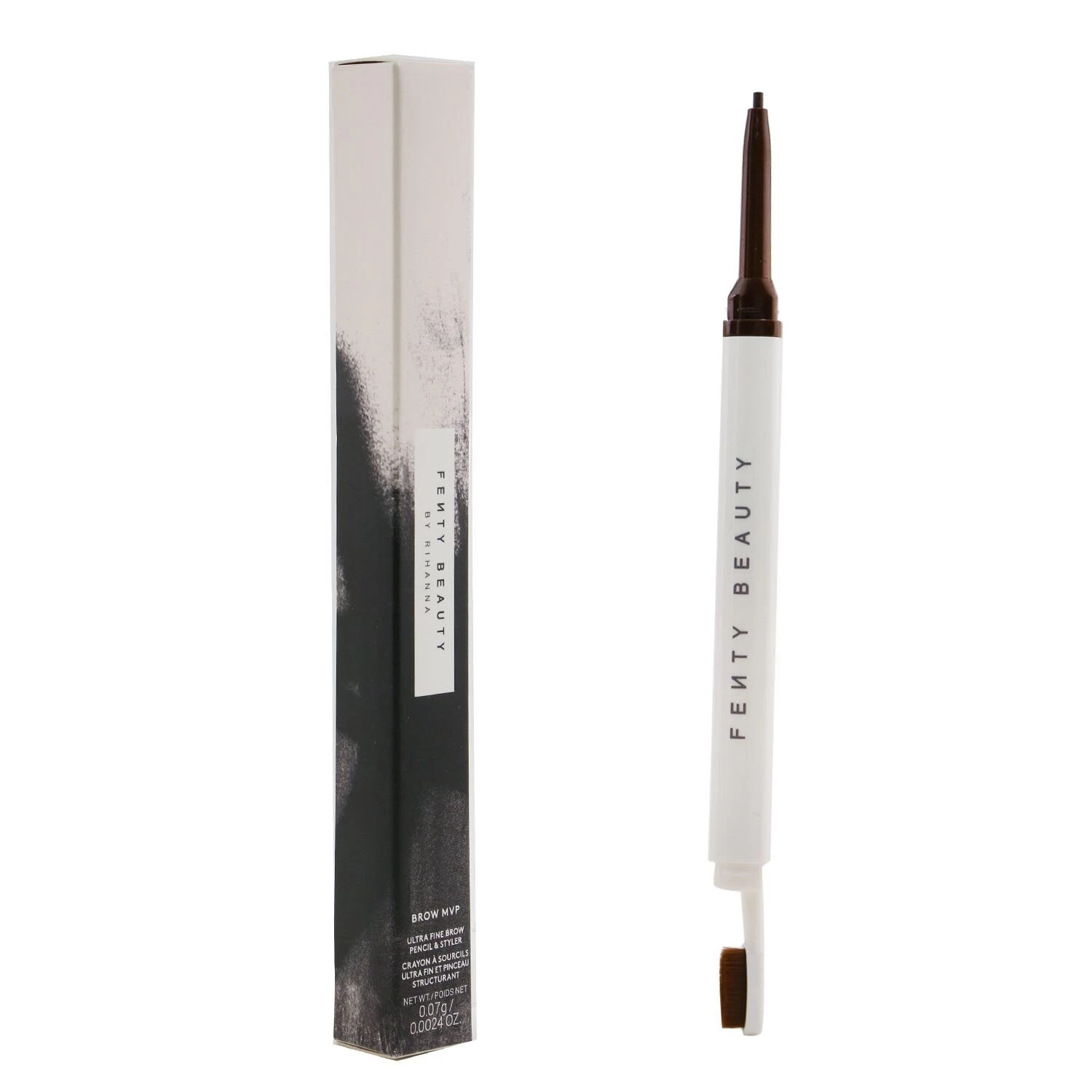 Fenty Beauty By Rihanna Brow MVP Ultra Fine Brow Pencil & Styler - # Medium Brown 0.07g/0.0024oz 11 Fenty Beauty By Rihanna Brow MVP Ultra Fine Brow Pencil & Styler - # Medium Brown 0.07g/0.0024oz - Image 11