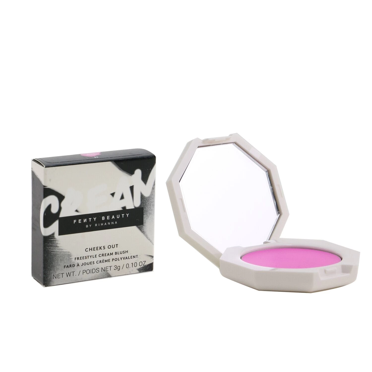 Fenty Beauty By Rihanna Cheeks Out Freestyle Cream Blush - # 06 Daiquiri Dip (Soft Coral Red) 3g/0.1oz 17 Fenty Beauty By Rihanna Cheeks Out Freestyle Cream Blush - # 06 Daiquiri Dip (Soft Coral Red) 3g/0.1oz - Image 17