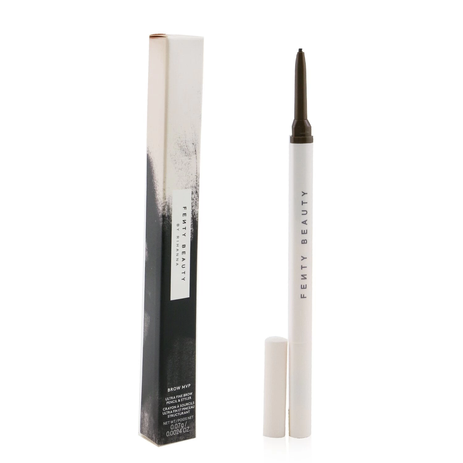 Fenty Beauty By Rihanna Brow MVP Ultra Fine Brow Pencil & Styler - # Medium Brown 0.07g/0.0024oz 14 Fenty Beauty By Rihanna Brow MVP Ultra Fine Brow Pencil & Styler - # Medium Brown 0.07g/0.0024oz - Image 14