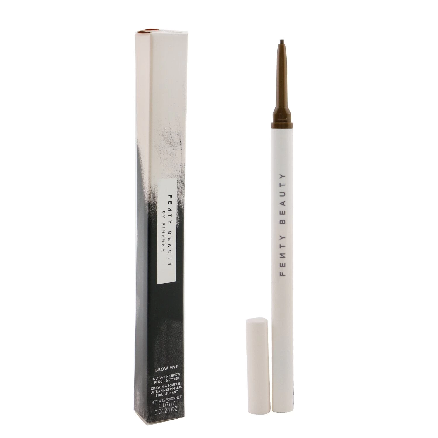 Fenty Beauty By Rihanna Brow MVP Ultra Fine Brow Pencil & Styler - # Medium Brown 0.07g/0.0024oz 20 Fenty Beauty By Rihanna Brow MVP Ultra Fine Brow Pencil & Styler - # Medium Brown 0.07g/0.0024oz - Image 20