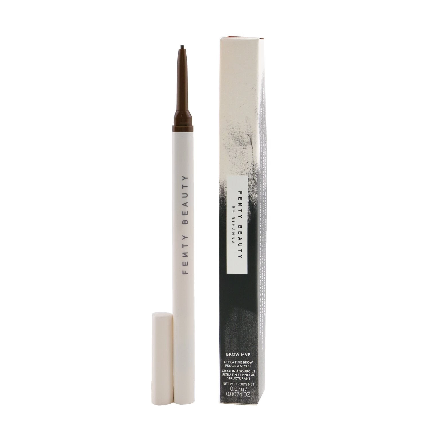 Fenty Beauty By Rihanna Brow MVP Ultra Fine Brow Pencil & Styler - # Medium Brown 0.07g/0.0024oz 2 Fenty Beauty By Rihanna Brow MVP Ultra Fine Brow Pencil & Styler - # Medium Brown 0.07g/0.0024oz - Image 2