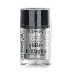 NYX Face & Body Glitter Brillants - # Silver 2.5g/0.08oz