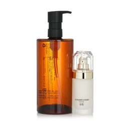 Shu Uemura Ultime8 Sublime Beauty Cleansing Oil 450ml (Free: Natural Beauty BIO UP Firming Serum 40ml) 2pcs -High Quality Cosmetics 28184077714 2