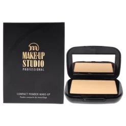 Make-Up Studio Compact Powder Foundation 3-In-1 - Yellow Beige By Make-Up Studio For Women - 0.35 Oz Foundation