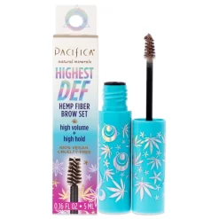 Pacifica Highest Def Hemp Fiber Brow Set - 1 Light By Pacifica For Women - 0.16 Oz Eyebrow Gel