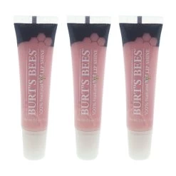 Burt's Bees Burts Bees Burts Bees Lip Shine - 010 Whisper By Burts Bees For Women - 0.5 Oz Lip Gloss - Pack Of 3