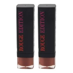 Bourjois Rouge Edition - 39 Pretty In Nude By Bourjois For Women - 0.12 Oz Lipstick - Pack Of 2