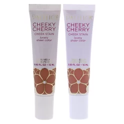 Pacifica Cheeky Cherry Cheek Stain Kit By Pacifica For Women - 2 Pc Kit 0.5oz Blush Cherry Baby, 0.5oz Blush Sweet Cherry