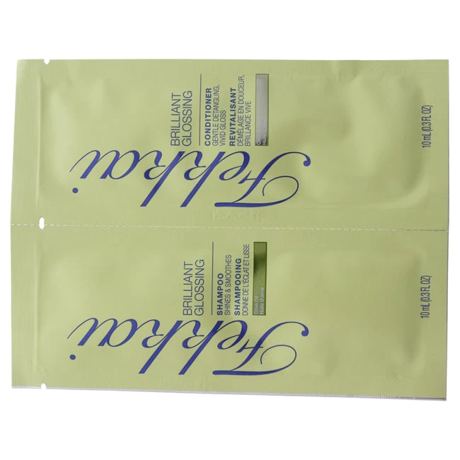 Frederic Fekkai Brilliant Glossing Shampoo Conditioner Duo By Frederic Fekkai For Unisex - 2 X 0.3 Oz Shampoo, Conditioner 1 Frederic Fekkai Brilliant Glossing Shampoo Conditioner Duo By Frederic Fekkai For Unisex - 2 X 0.3 Oz Shampoo, Conditioner